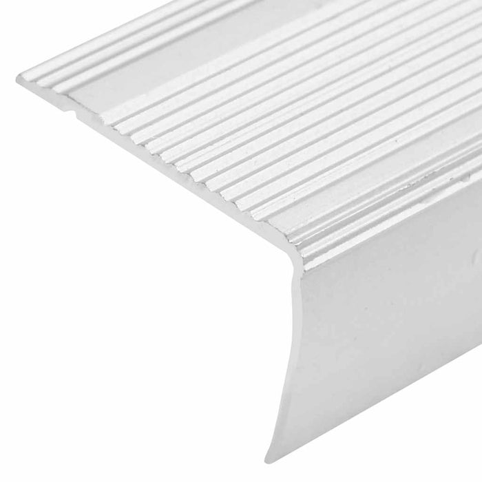 Profile trepte formă L, 15 buc, argintiu, 100 cm, aluminiu - WALTI WALTI