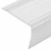 Profile trepte formă L, 15 buc, argintiu, 100 cm, aluminiu - WALTI WALTI
