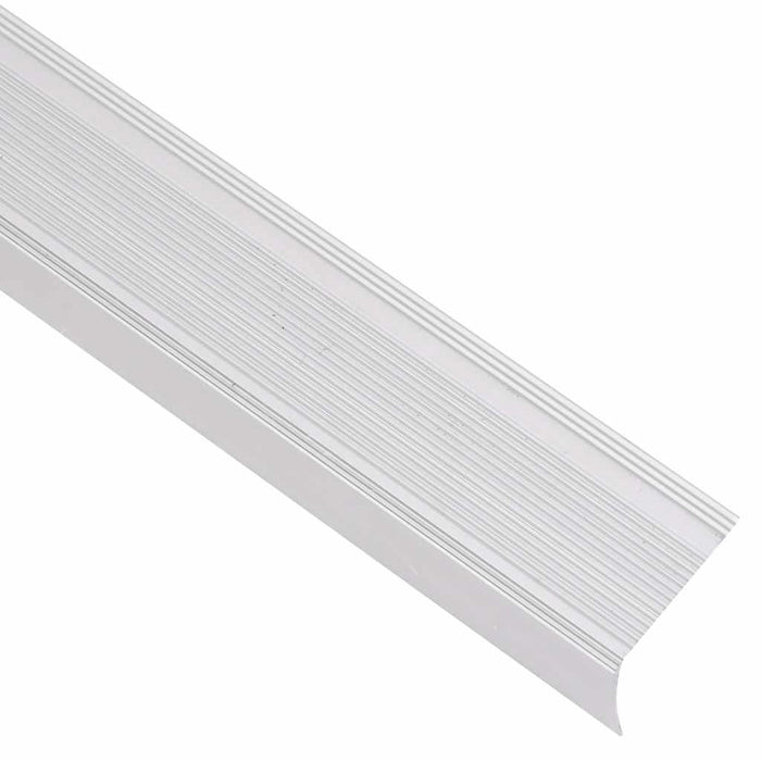 Profile trepte în formă de L, 5 buc, argintiu, 100 cm, aluminiu - WALTI WALTI