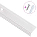 Profile trepte formă L, 15 buc, argintiu, 100 cm, aluminiu - WALTI WALTI