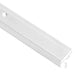 Profile trepte formă L, 15 buc, argintiu, 100 cm, aluminiu - WALTI WALTI