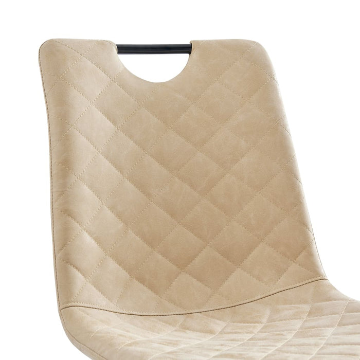 Set mobilă de bucătărie, 3 buc., crem, piele ecologică WALTI