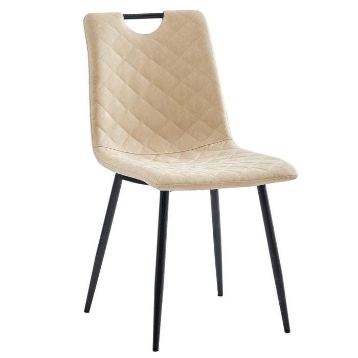 Set mobilă de bucătărie, 3 buc., crem, piele ecologică WALTI