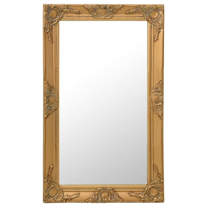 Oglindă de perete în stil baroc, auriu, 50 x 80 cm - WALTI WALTI