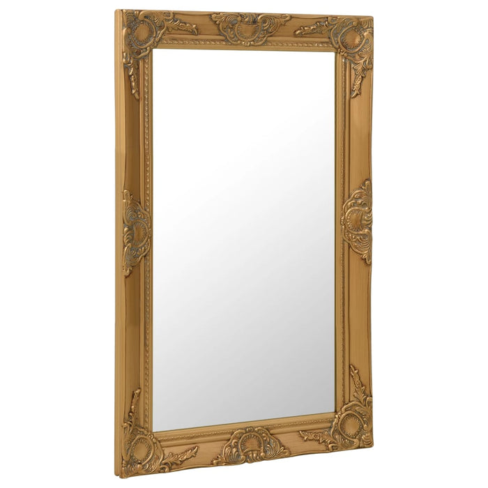 Oglindă de perete în stil baroc, auriu, 50 x 80 cm - WALTI WALTI