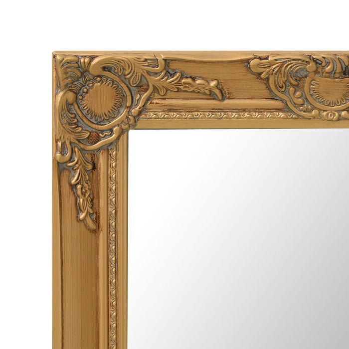 Oglindă de perete în stil baroc, auriu, 50 x 80 cm - WALTI WALTI