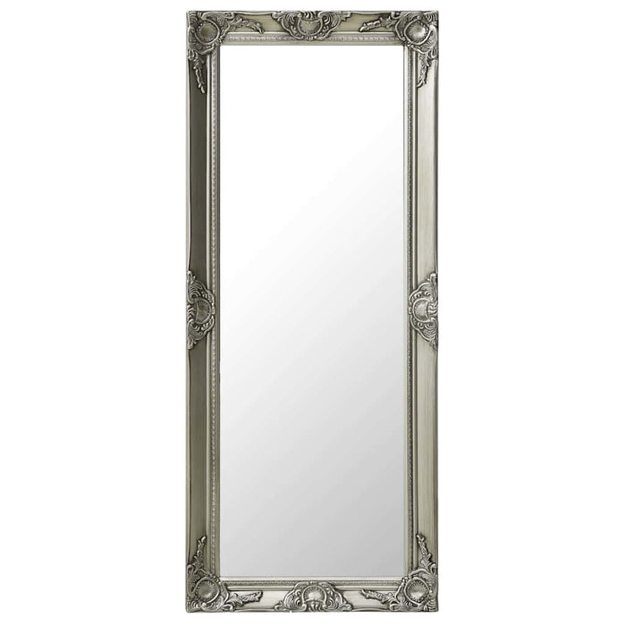 Oglindă de perete în stil baroc, argintiu, 50 x 120 cm WALTI