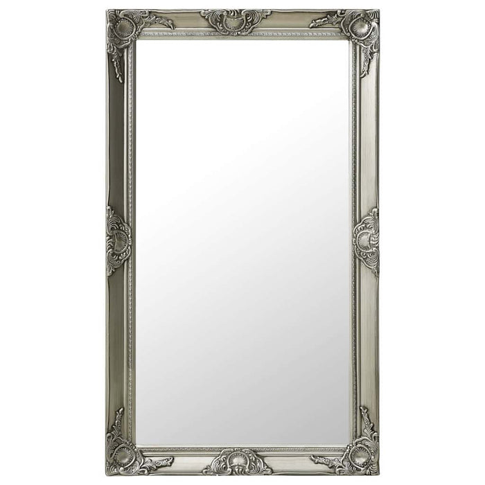 Oglindă de perete în stil baroc, argintiu, 60 x 100 cm WALTI