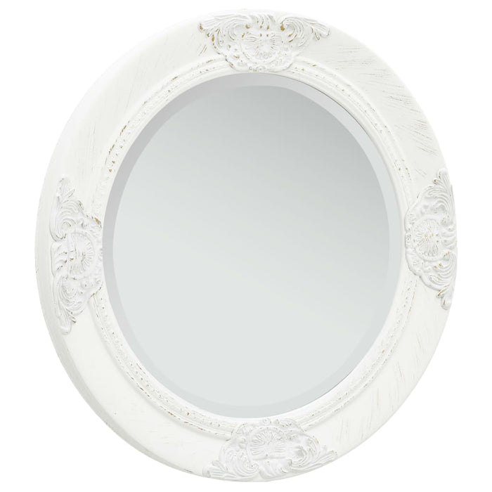 Oglindă de perete în stil baroc, alb, 50 cm - WALTI WALTI