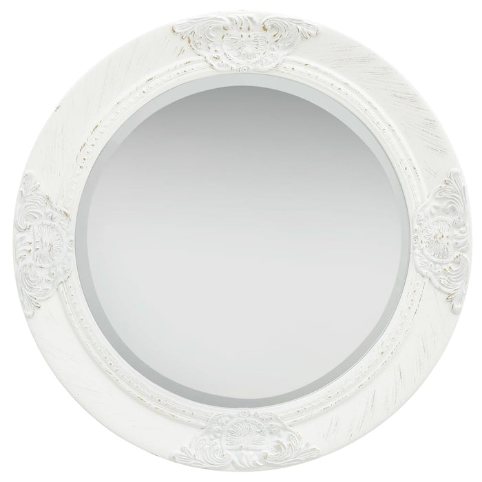 Oglindă de perete în stil baroc, alb, 50 cm - WALTI WALTI