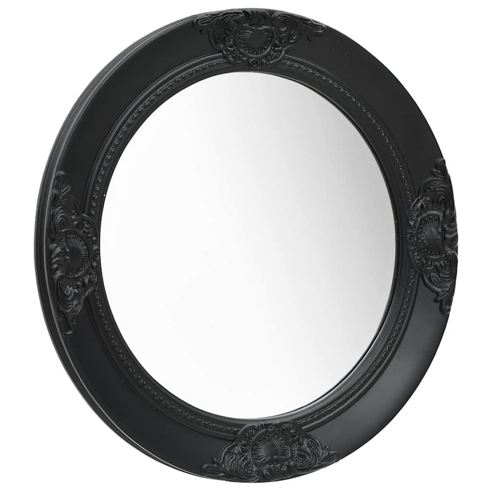 Oglindă de perete în stil baroc, negru, 50 cm - WALTI WALTI