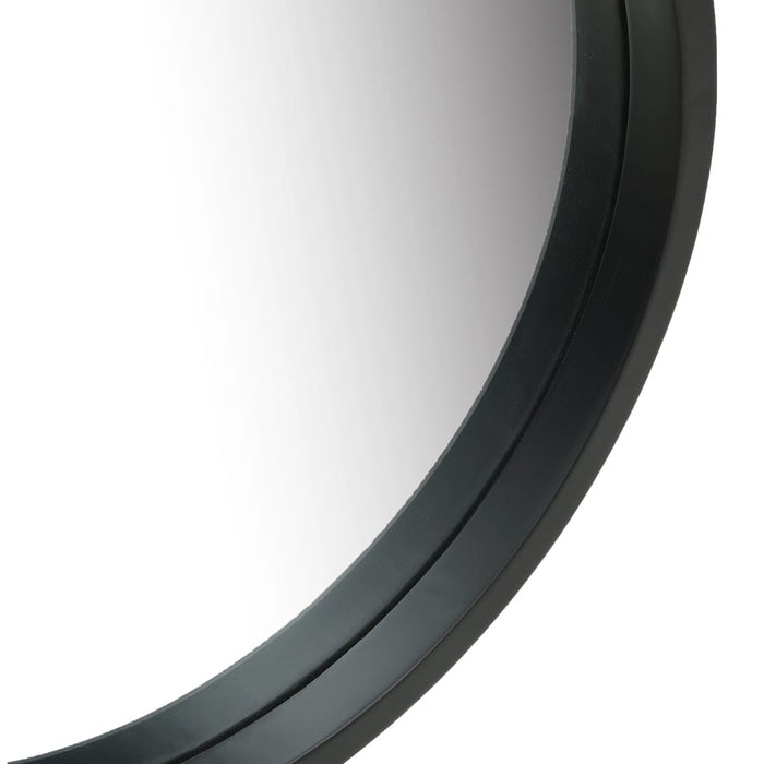 Oglindă de perete cu o curea, 50 cm, negru - WALTI WALTI