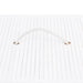 Coș de rufe din bambus cu o secțiune, alb, 83 L - WALTI WALTI