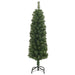 Pom de Crăciun artificial subțire cu suport verde 150 cm PVC - WALTI WALTI