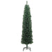 Pom de Crăciun artificial subțire cu suport verde 240 cm PVC - WALTI WALTI