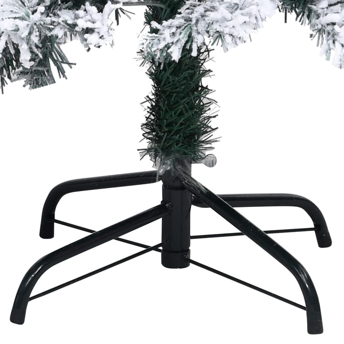 Pom de Crăciun artificial cu zăpadă, verde, 240 cm, PVC - WALTI WALTI