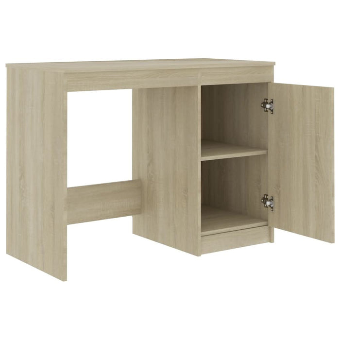 Birou, stejar Sonoma, 140 x 50 x 76 cm, lemn prelucrat - WALTI WALTI