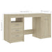 Birou, stejar Sonoma, 140 x 50 x 76 cm, lemn prelucrat - WALTI WALTI