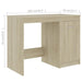 Birou, stejar Sonoma, 140 x 50 x 76 cm, lemn prelucrat - WALTI WALTI