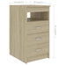 Birou, stejar Sonoma, 140 x 50 x 76 cm, lemn prelucrat - WALTI WALTI