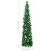 Brad de Crăciun artificial tip pop-up, verde, 150 cm, PET - WALTI WALTI