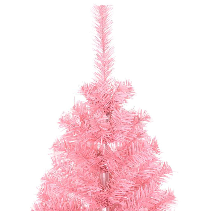 Pom de Crăciun artificial cu suport, roz, 150 cm, PVC - WALTI WALTI