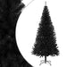 Pom de Crăciun artificial cu suport, negru, 180 cm, PVC - WALTI WALTI