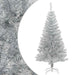 Pom de Crăciun artificial cu suport, argintiu, 150 cm, PET - WALTI WALTI