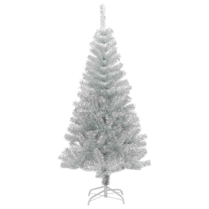 Pom de Crăciun artificial cu suport, argintiu, 150 cm, PET - WALTI WALTI