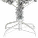 Pom de Crăciun artificial cu suport, argintiu, 150 cm, PET - WALTI WALTI