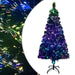 Pom de Crăciun artificial cu suport, verde, 150cm, fibră optică - WALTI WALTI