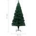 Pom de Crăciun artificial cu suport, verde, 180cm, fibră optică - WALTI WALTI