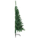 Jumătate pom Crăciun artificial cu suport, verde, 150 cm, PVC - WALTI WALTI