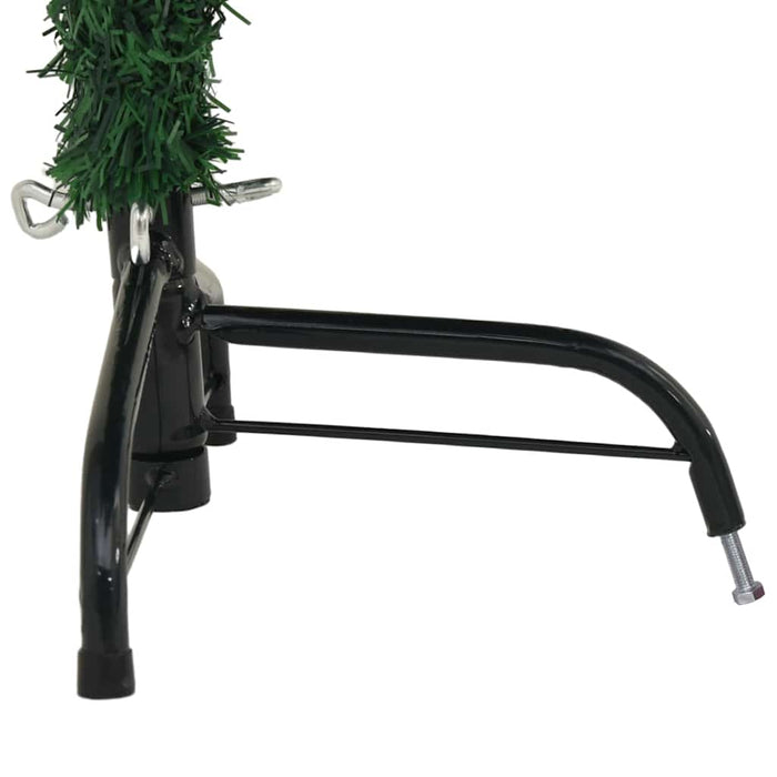 Jumătate pom Crăciun artificial cu suport, verde, 150 cm, PVC - WALTI WALTI