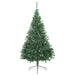 Jumătate pom Crăciun artificial cu suport, verde, 210 cm, PVC - WALTI WALTI