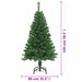 Pom de Crăciun artificial cu ramuri groase, verde, 150 cm, PVC - WALTI WALTI