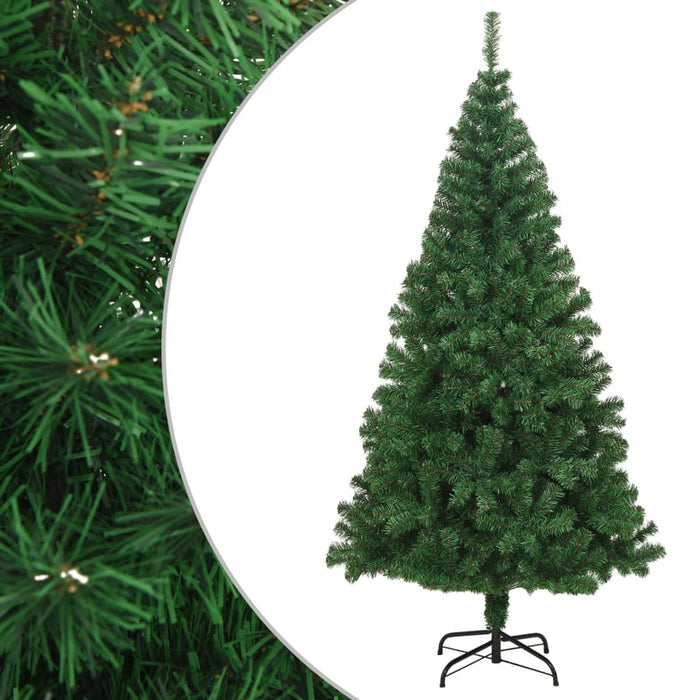 Pom de Crăciun artificial cu ramuri groase, verde, 210 cm, PVC - WALTI WALTI