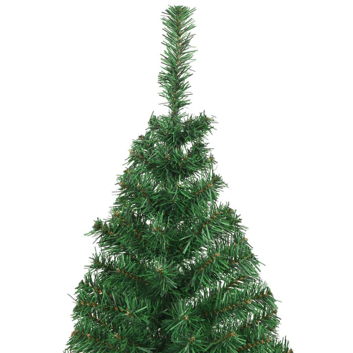 Pom de Crăciun artificial cu ramuri groase, verde, 240 cm, PVC - WALTI WALTI