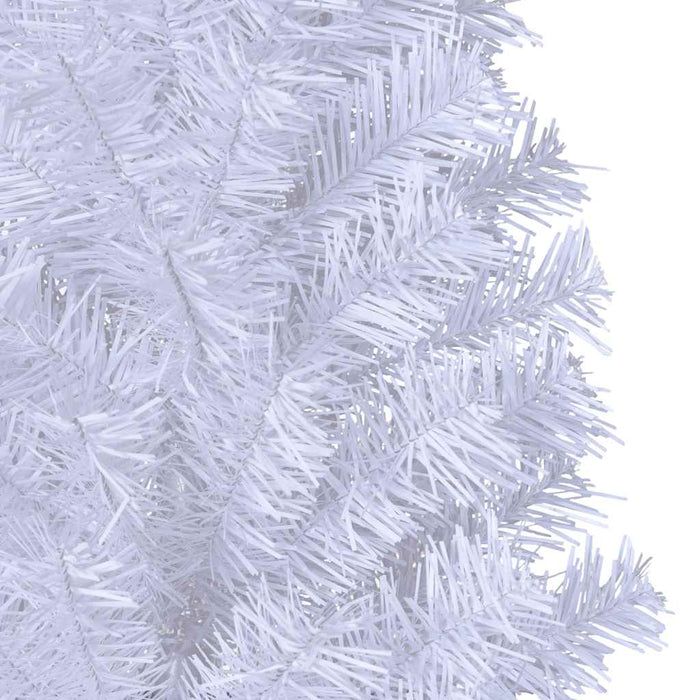 Pom de Crăciun artificial cu ramuri groase, alb, 150 cm, PVC - WALTI WALTI