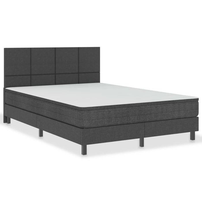 Pat continental, gri închis, 140x200 cm, material textil - WALTI WALTI