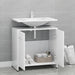 Dulap de baie, alb, 60x33x61 cm, lemn prelucrat - WALTI WALTI