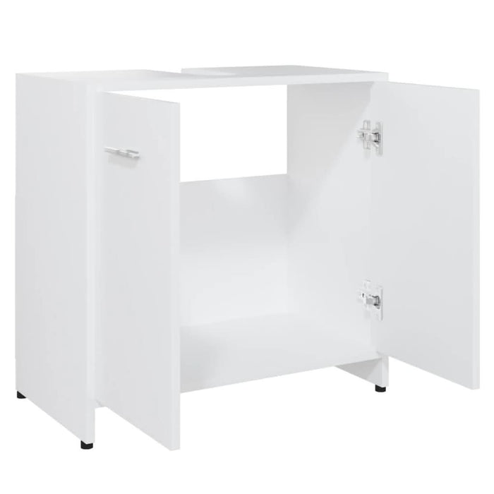 Dulap de baie, alb, 60x33x61 cm, lemn prelucrat - WALTI WALTI