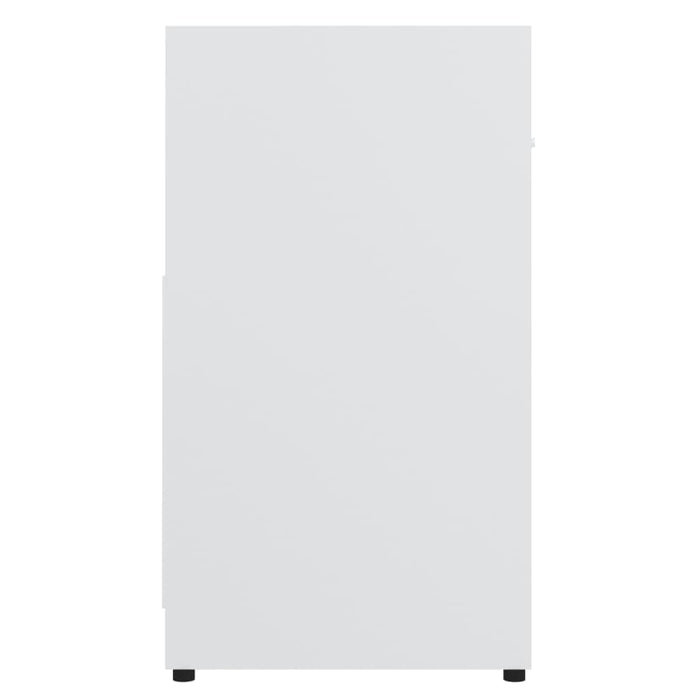 Dulap de baie, alb, 60x33x61 cm, lemn prelucrat - WALTI WALTI