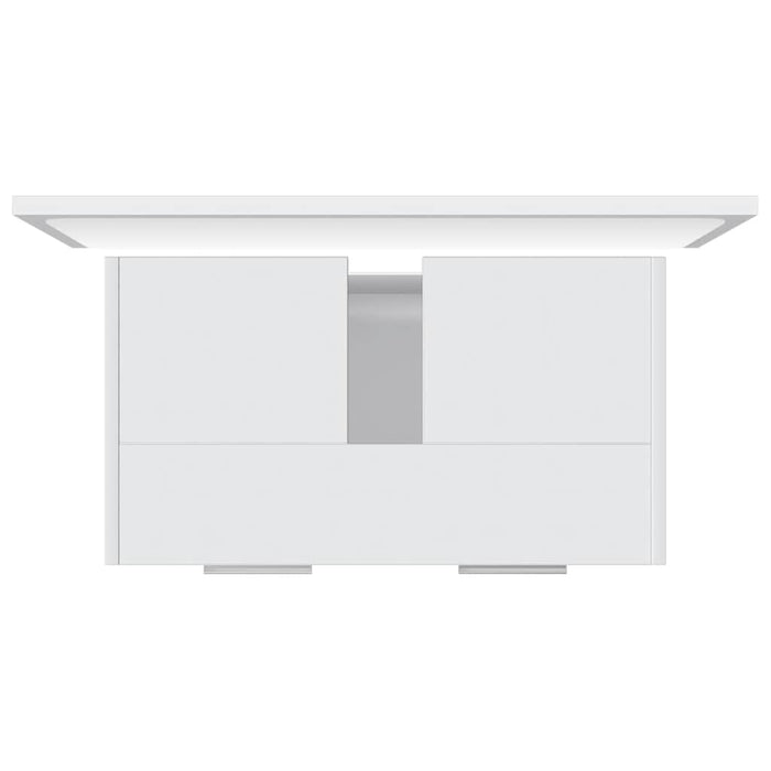 Set de mobilier de baie, alb, lemn prelucrat - WALTI WALTI