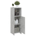 Dulap de baie, gri beton, 30 x 30 x 95 cm, lemn prelucrat - WALTI WALTI