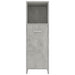 Dulap de baie, gri beton, 30 x 30 x 95 cm, lemn prelucrat - WALTI WALTI