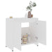 Dulap de baie, alb, 60x33x61 cm, lemn prelucrat - WALTI WALTI