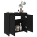 Dulap de baie, negru, 60x33x61 cm, lemn prelucrat - WALTI WALTI
