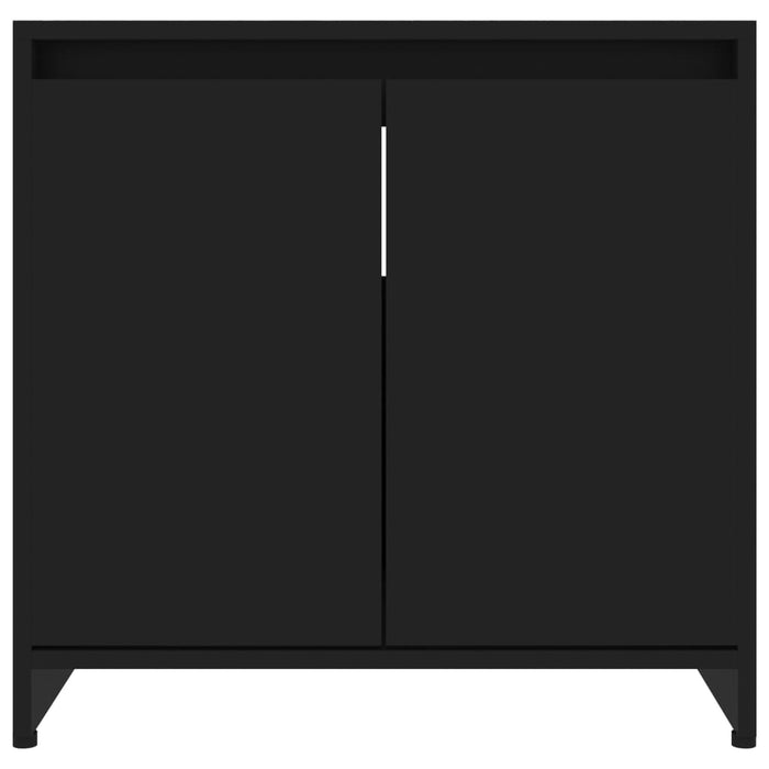 Dulap de baie, negru, 60x33x61 cm, lemn prelucrat - WALTI WALTI