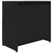 Dulap de baie, negru, 60x33x61 cm, lemn prelucrat - WALTI WALTI